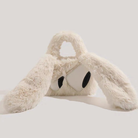 Cute big-eyed puppy crossbody bag