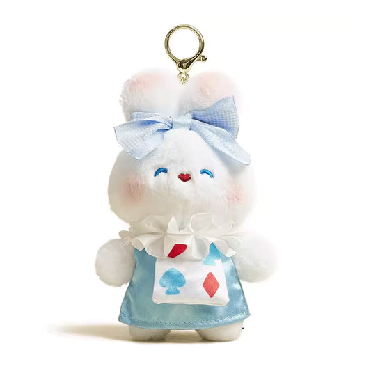 Original design bag pendant cute rabbit plush doll car keychain gift gift