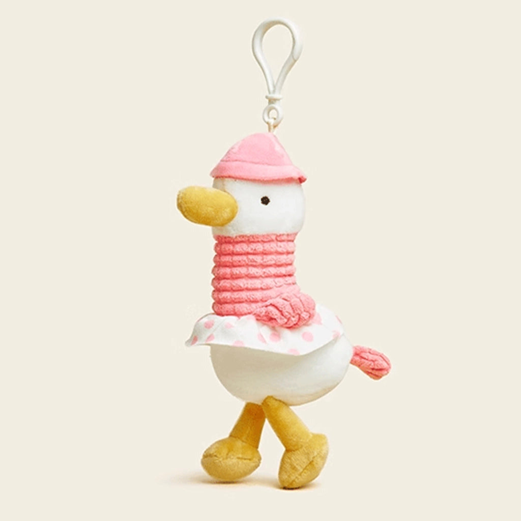 Original design cute duck plush doll bag pendant school bag pendant gift