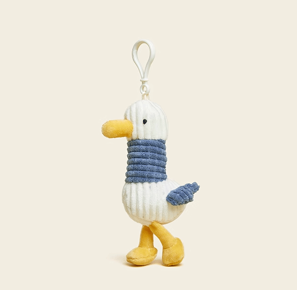 Original design cute duck plush doll bag pendant school bag pendant gift