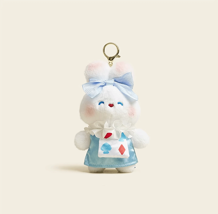 Original design bag pendant cute rabbit plush doll car keychain gift gift