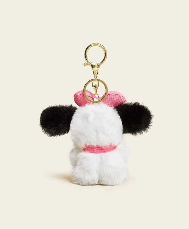 Bow Puppy Bag & Car Pendant - Dopamine-Inspired, Perfect Sister Gift and Keychain