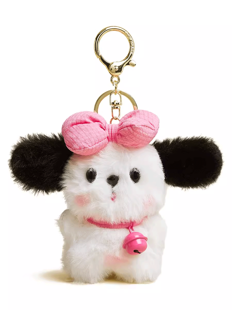 Bow Puppy Bag & Car Pendant - Dopamine-Inspired, Perfect Sister Gift and Keychain