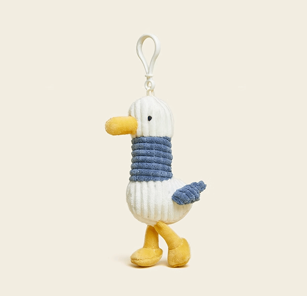 Original design cute duck plush doll bag pendant school bag pendant gift