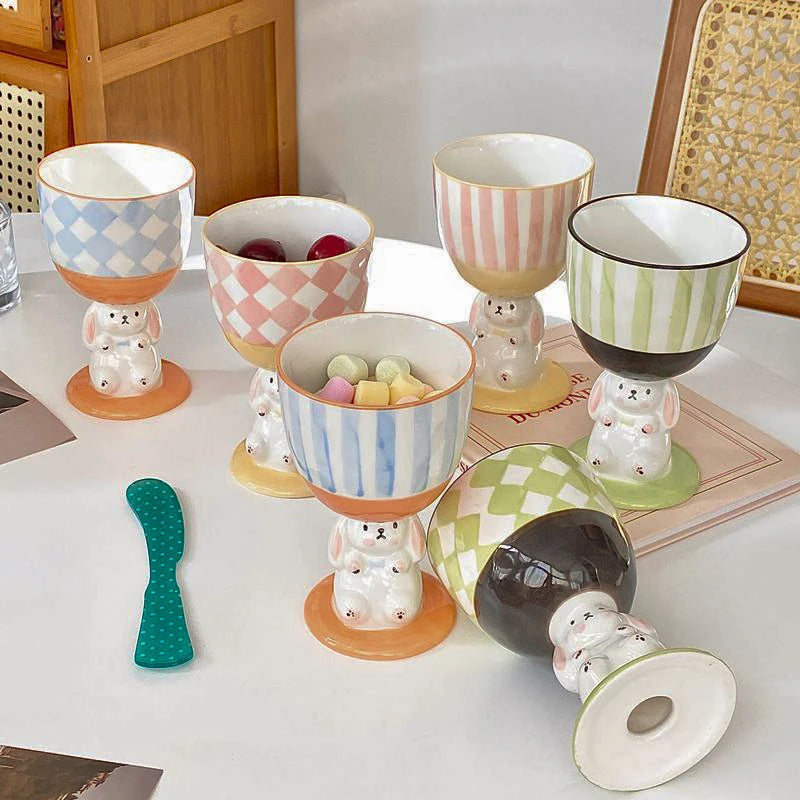 Kawaii Rabbit Mug Coffee Cups