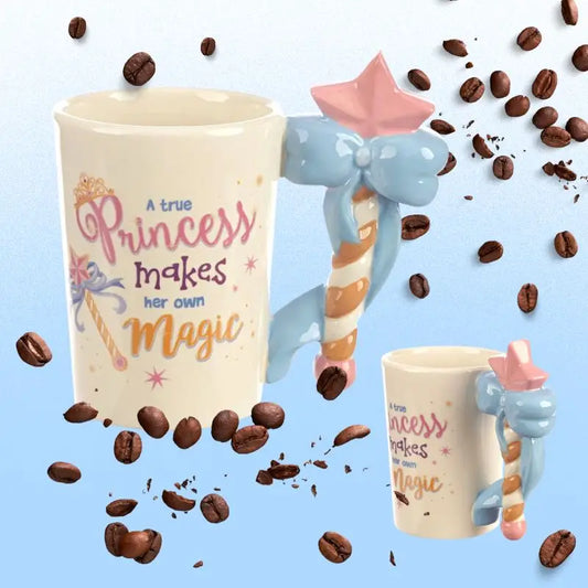 Princess Bowknot Magic Wand Mug